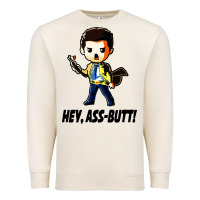 Sandshell hey, ass butt Premium Sweatshirt - artisFamous