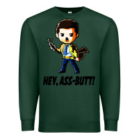 Sports Green hey, ass butt Premium Sweatshirt - artisFamous