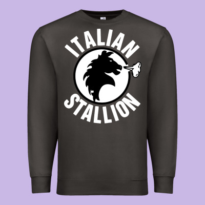 Italian Stallion Premium Sweatshirt Designed By Artisfamous