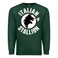 Sports Green italian stallion Premium Sweatshirt - artisFamous