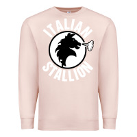 Pale Pink italian stallion Premium Sweatshirt - artisFamous