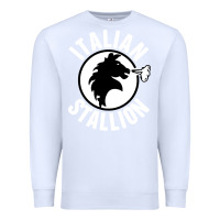 White italian stallion Premium Sweatshirt - artisFamous