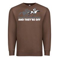Chestnut horse racing Premium Sweatshirt - artisFamous