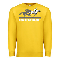 Lemon horse racing Premium Sweatshirt - artisFamous