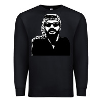 Black yasser arafat Premium Sweatshirt - artisFamous