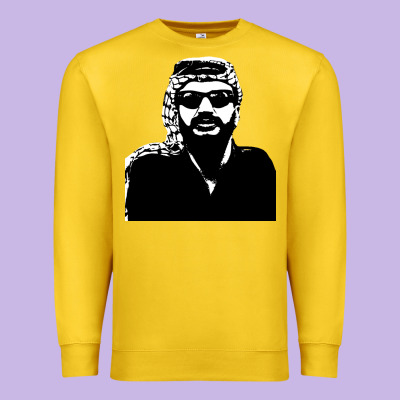 Yasser Arafat Premium Sweatshirt Designed By Artisfamous