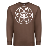 Chestnut Atomic Atom Symbol Premium Sweatshirt - artisFamous