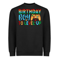 Black birthday boy to level up Heavyweight Sweatshirt - JahusDesignShop