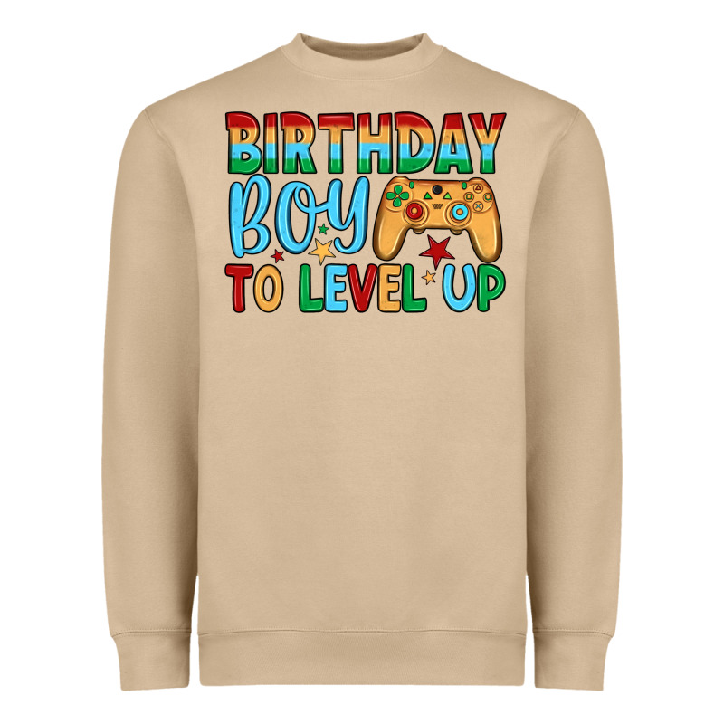 Birthday Boy To Level Up Heavyweight Sweatshirt by JahusDesignShop | Teevron