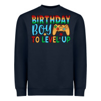 Navy birthday boy to level up Heavyweight Sweatshirt - JahusDesignShop