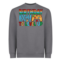 Storm birthday boy to level up Heavyweight Sweatshirt - JahusDesignShop