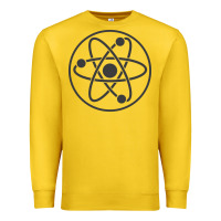 Lemon Atomic Atom Symbol Premium Sweatshirt - artisFamous