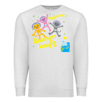 Oatmeal Heather Shonen Knife Free Time Premium Sweatshirt - artisFamous