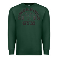 Sports Green power hause gym Premium Sweatshirt - artisFamous