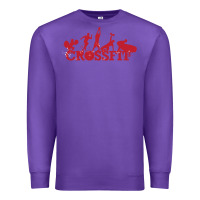 Purple crossfit gym Premium Sweatshirt - artisFamous