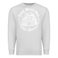 Dove Grey Long Beach Dub All STars Premium Sweatshirt - artisFamous