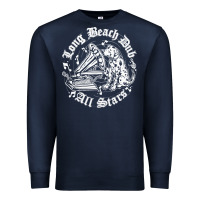 Navy Long Beach Dub All STars Premium Sweatshirt - artisFamous