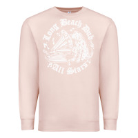 Pale Pink Long Beach Dub All STars Premium Sweatshirt - artisFamous