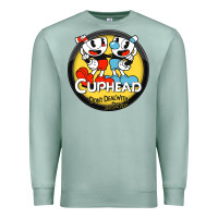 Seafoam Cuphead Premium Sweatshirt - artisFamous