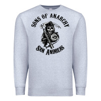 Heather Grey sons of anarchy san andreas Premium Sweatshirt - artisFamous