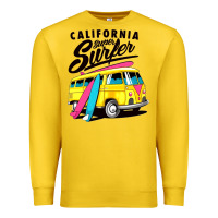 Lemon california super surf Premium Sweatshirt - artisFamous