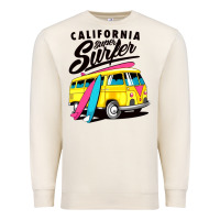 Sandshell california super surf Premium Sweatshirt - artisFamous