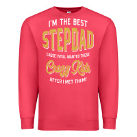 Cardinal I'm The Best Stepdad | Father's Day Premium Sweatshirt - artisFamous