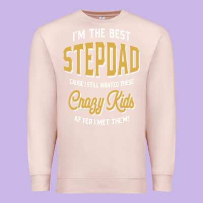 I'm The Best Stepdad | Father's Day Premium Sweatshirt Designed By Artisfamous