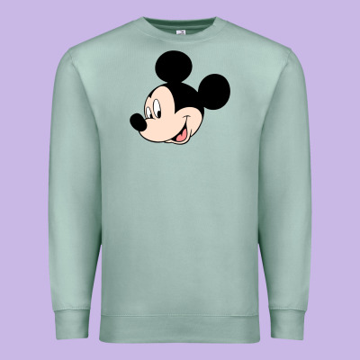 Micky Mouse Premium Sweatshirt Designed By Artisfamous