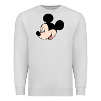 Dove Grey micky mouse Premium Sweatshirt - artisFamous