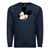 Navy micky mouse Premium Sweatshirt - artisFamous