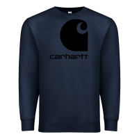 Navy Carhartt Premium Sweatshirt - artisFamous