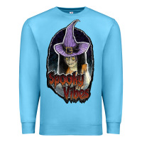 Ocean Blue spooky vibes Premium Sweatshirt - JahusDesignShop