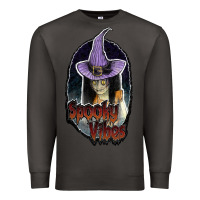 Smoke spooky vibes Premium Sweatshirt - JahusDesignShop