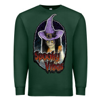 Sports Green spooky vibes Premium Sweatshirt - JahusDesignShop