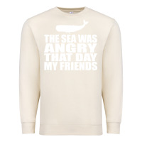 Sandshell seinfeld   the sea was angry that day my friends Premium Sweatshirt - artisFamous