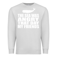 Dove Grey seinfeld   the sea was angry that day my friends Premium Sweatshirt - artisFamous