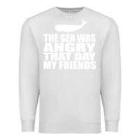 Oatmeal Heather seinfeld   the sea was angry that day my friends Premium Sweatshirt - artisFamous