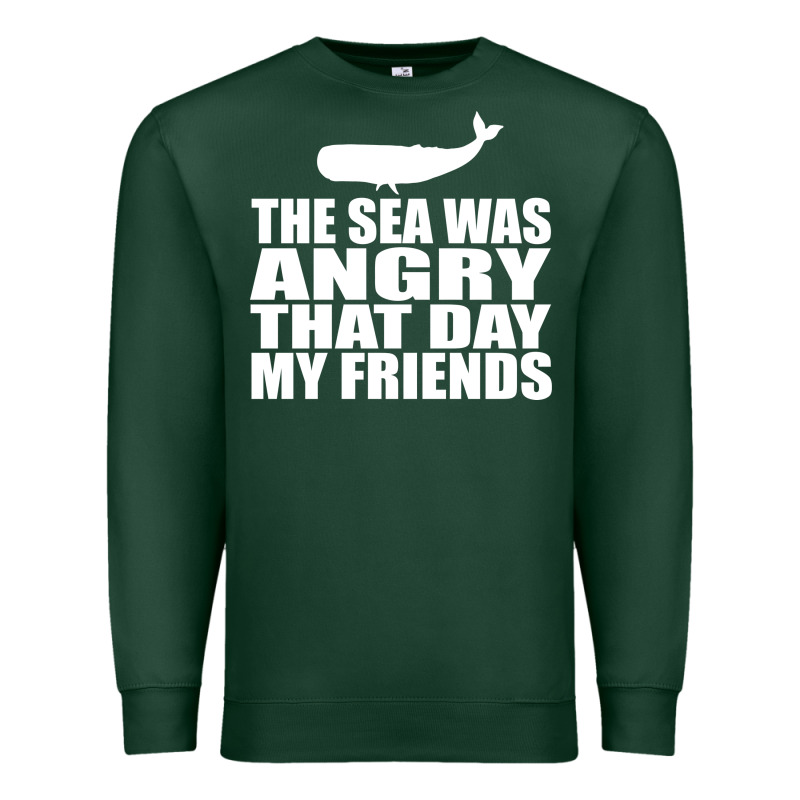 Seinfeld   The Sea Was Angry That Day My Friends Premium Sweatshirt by artisFamous | Teevron
