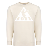 Sandshell The Ministry of Silly Walks Distressed Premium Sweatshirt - artisFamous