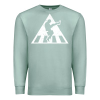 Seafoam The Ministry of Silly Walks Distressed Premium Sweatshirt - artisFamous