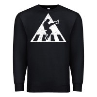 The Ministry Of Silly Walks Distressed Premium Sweatshirt | Teevron