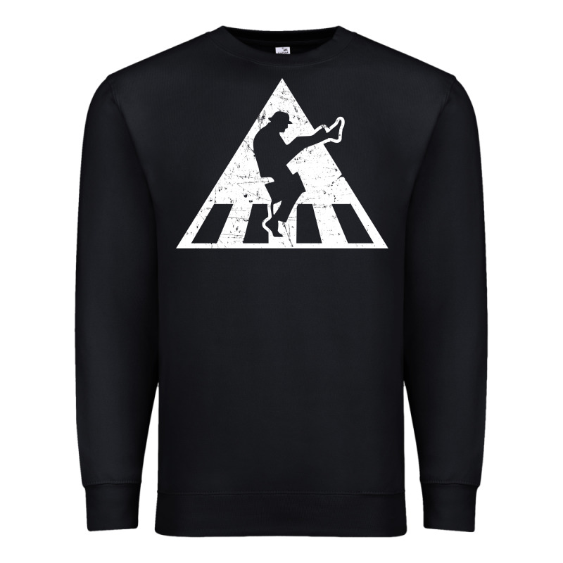 The Ministry Of Silly Walks Distressed Premium Sweatshirt by artisFamous | Teevron