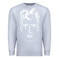 Heather Grey jack kerouac Premium Sweatshirt - artisFamous