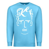 Ocean Blue jack kerouac Premium Sweatshirt - artisFamous