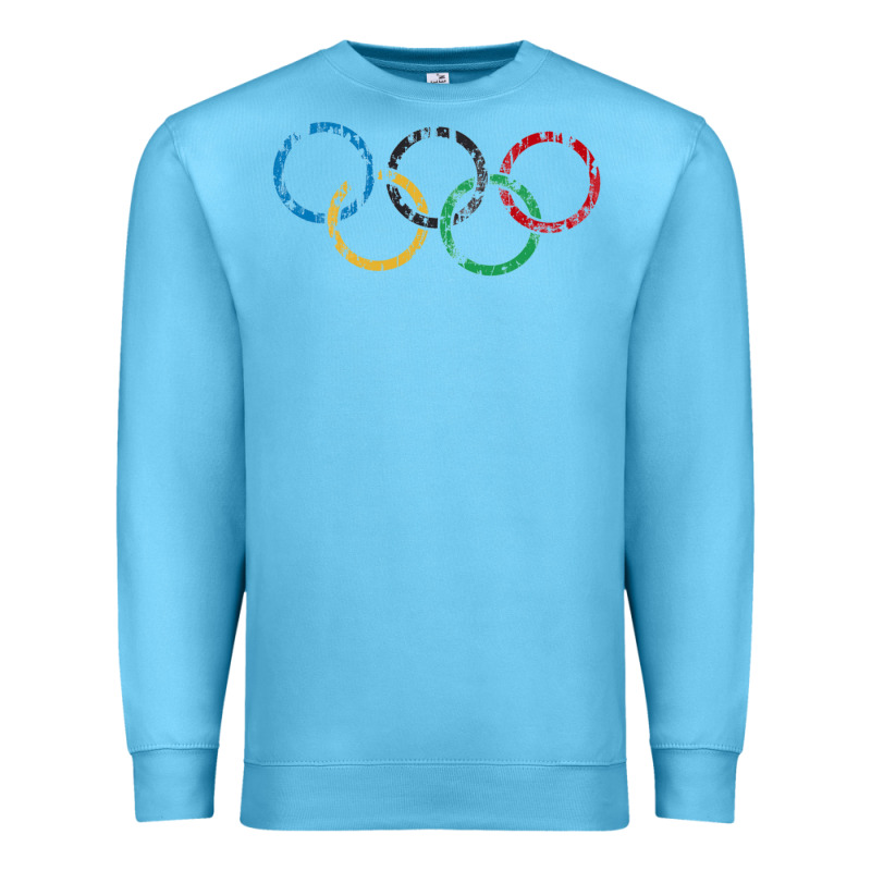 Olympic Rings Premium Sweatshirt by artisFamous | Teevron
