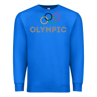 True Royal OLYMPIC RINGS Premium Sweatshirt - artisFamous