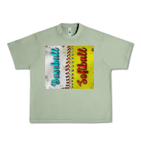 Oil Green Baseball And Softball Tumbler Urban Heavy Tee - BundleAndBundleShop