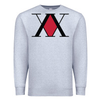 Heather Grey x hunter x Premium Sweatshirt - artisFamous