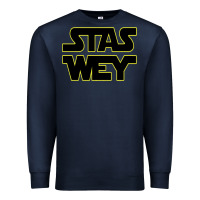 Navy Stas Wey Premium Sweatshirt - artisFamous